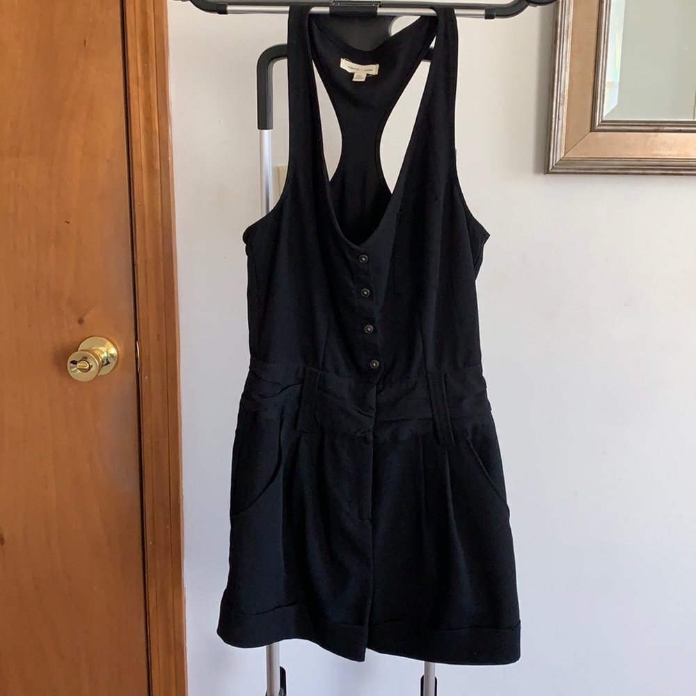 Silence + Noise Black Romper
